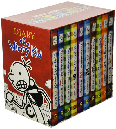 Diary of a Wimpy Kid Box of Books 1-10 Hardcover Gift Set