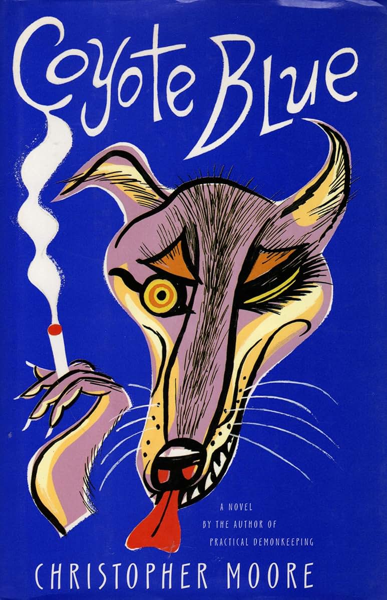 Coyote Blue by Moore, Christopher