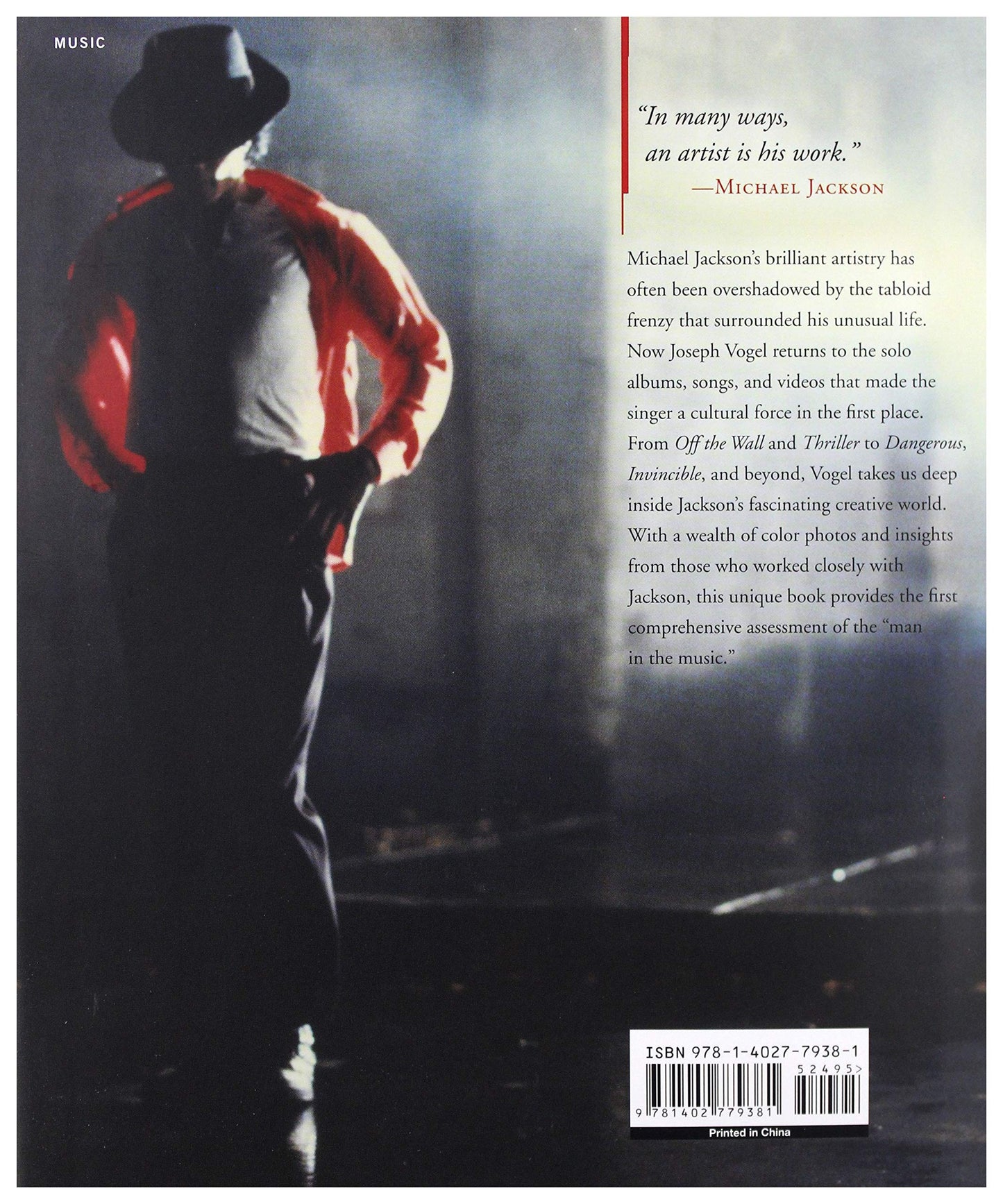 Man in the Music: The Creative Life and Work of Michael Jackson