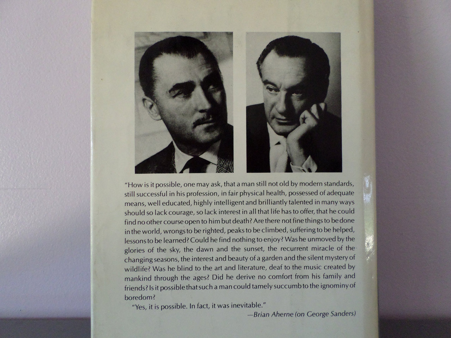 A Dreadful Man: A Personal Intimate Book About George Sander