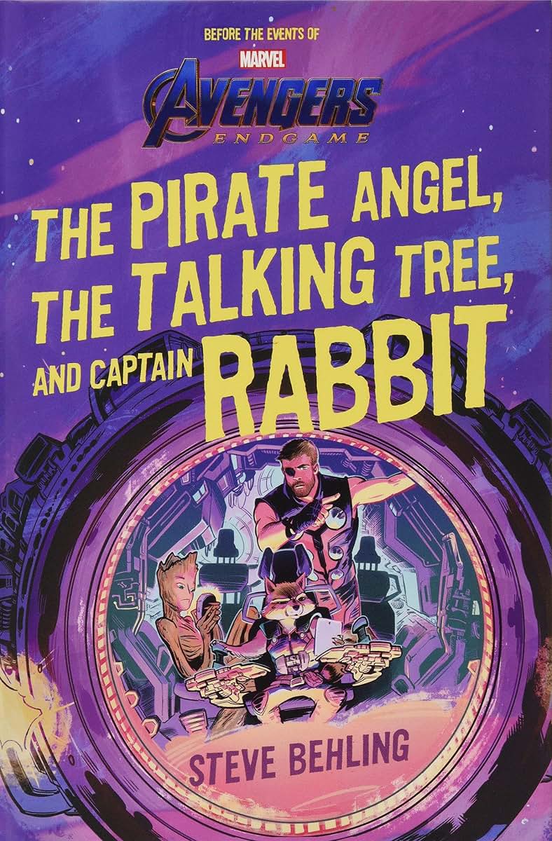 Avengers: Endgame The Pirate Angel, The Talking Tree, and Captain Rabbit
