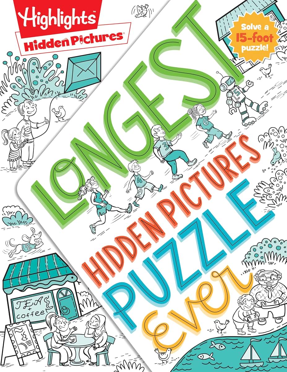 Longest Hidden Pictures Puzzle Ever (Highlights Longest Activity Books Ever)