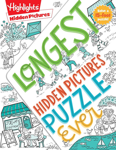 Longest Hidden Pictures Puzzle Ever (Highlights Longest Activity Books Ever)