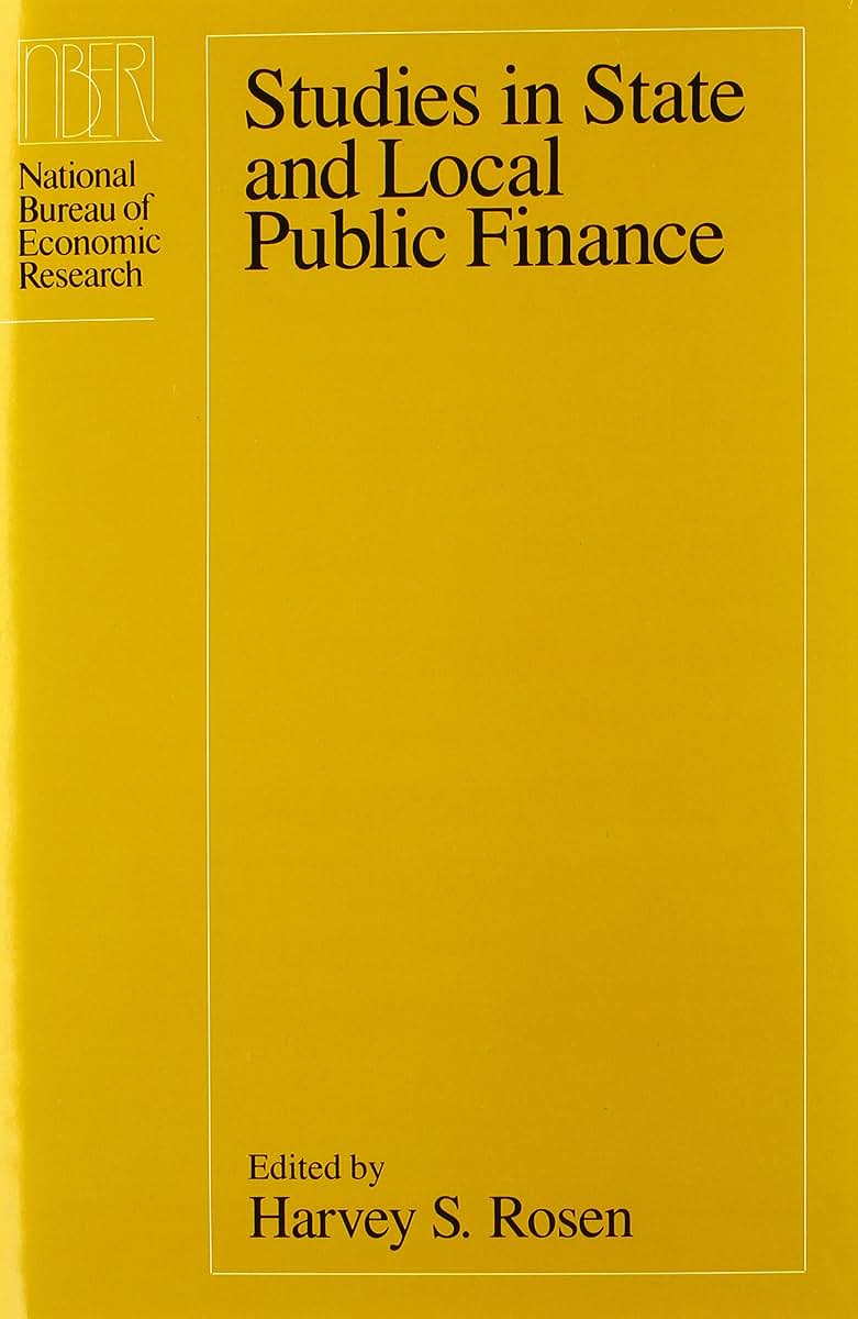 Studies in State and Local Public Finance (National Bureau of Economic Research Project Report)