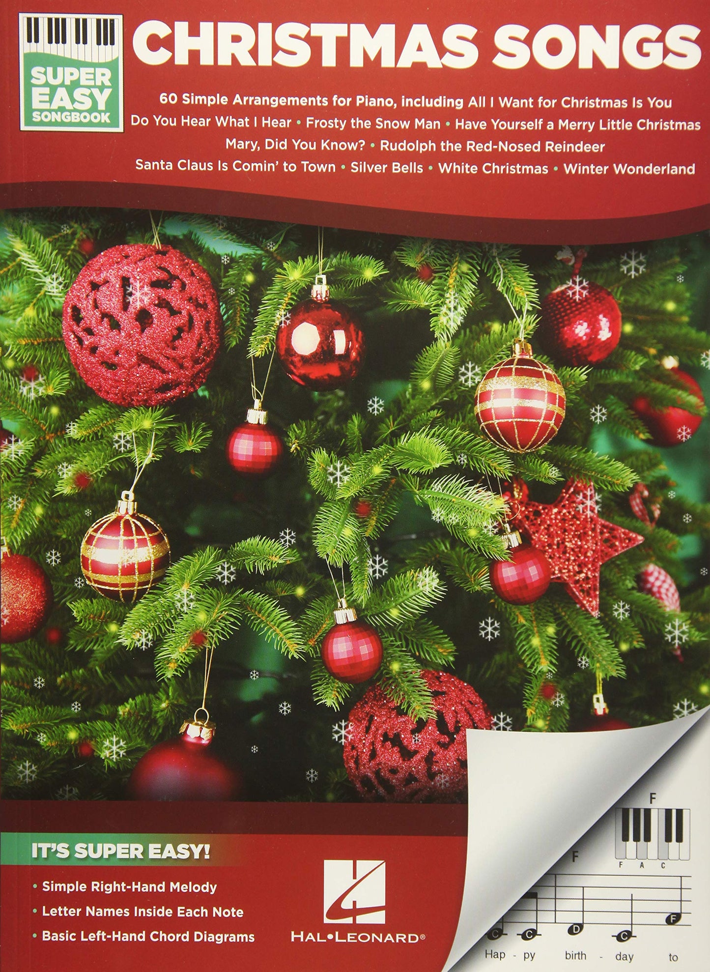 Christmas Songs - Super Easy Songbook by Various