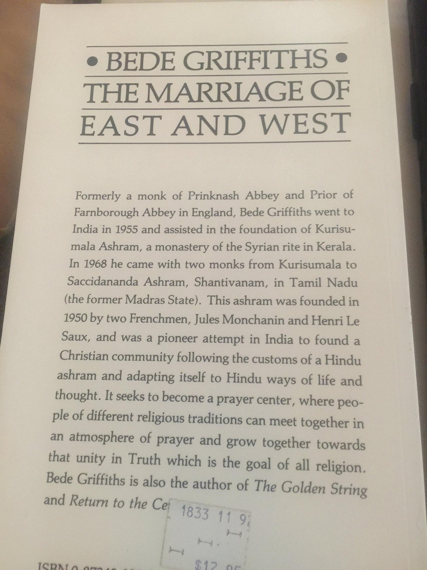 Marriage of East and West: A Sequel to The Golden String