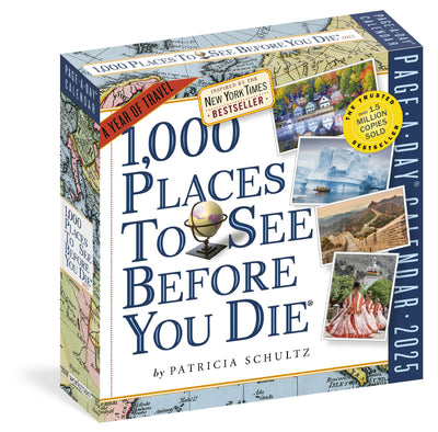 1,000 Places to See Before You Die Page-A-Day? Calendar 2025: A Year of Travel