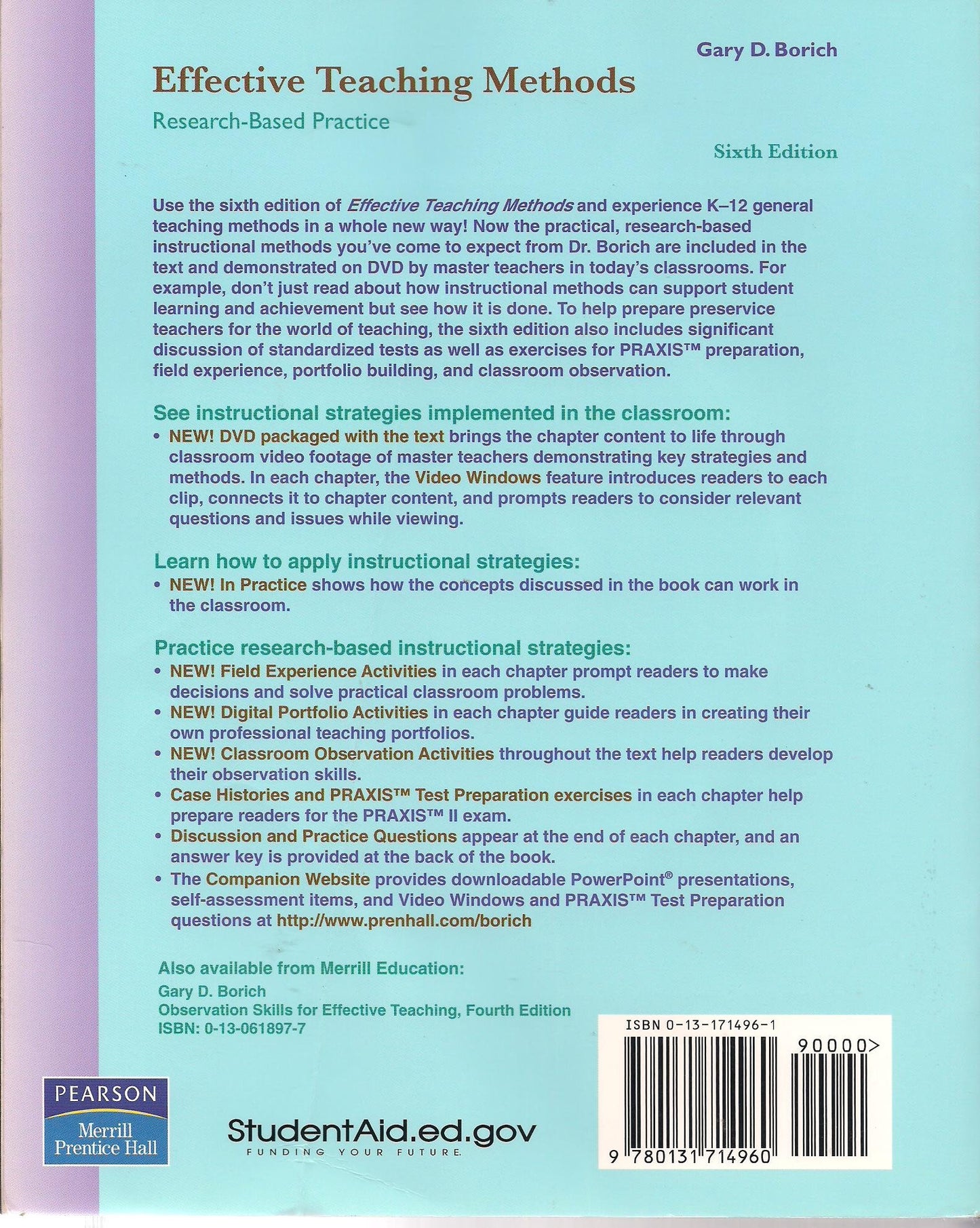 Effective Teaching Methods: Research-Based Practice