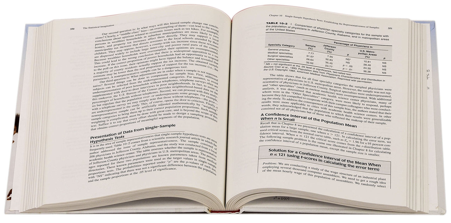 The Statistical Imagination with SPSS Student Version 14.0
