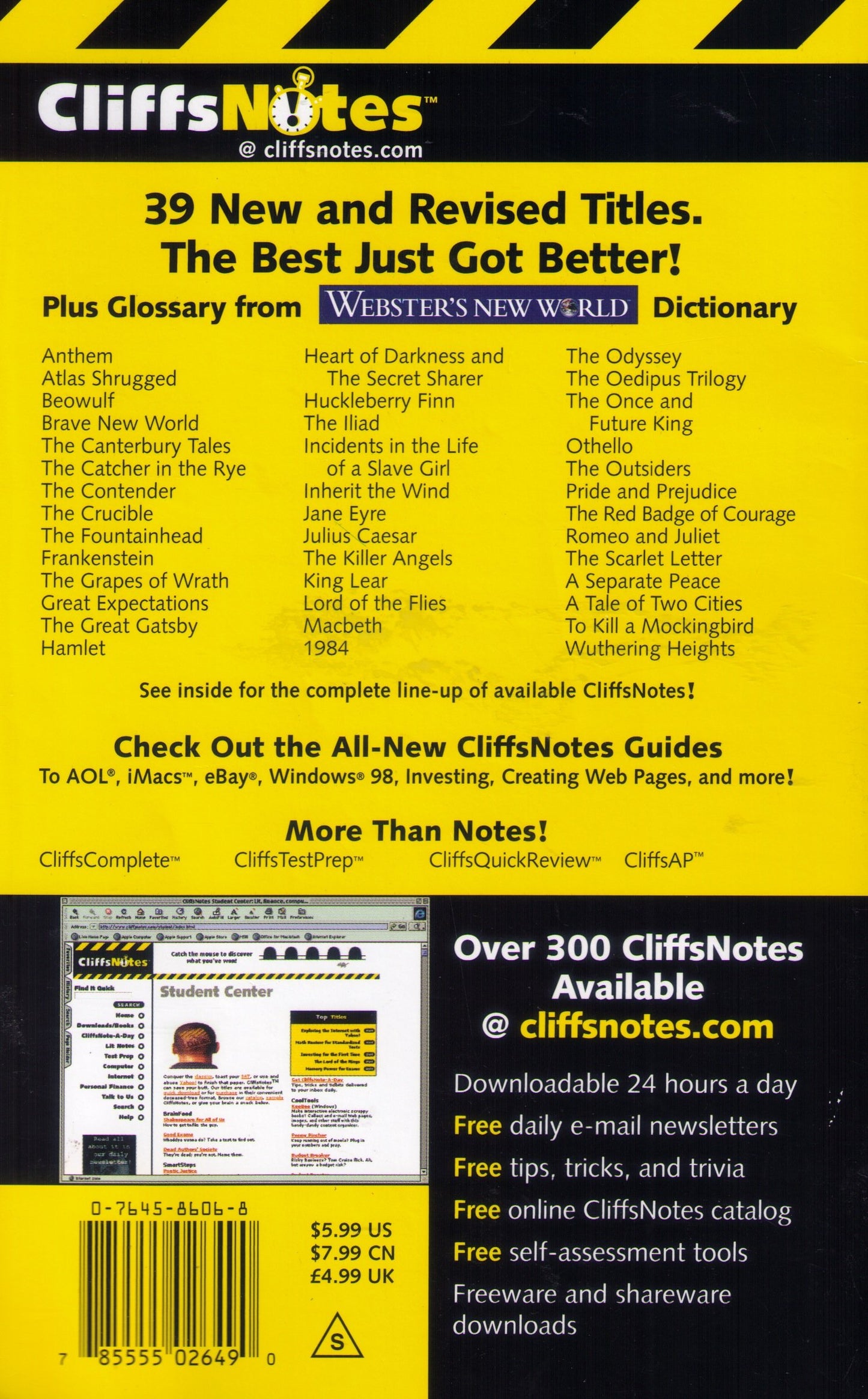 CliffsNotes on Dickens' A Tale of Two Cities (Cliffsnotes Literature Guides)