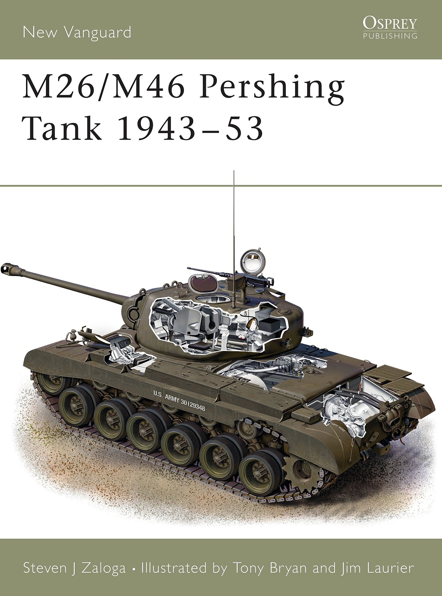 M26/M46 Pershing Tank 1943-53 (New Vanguard, 35)