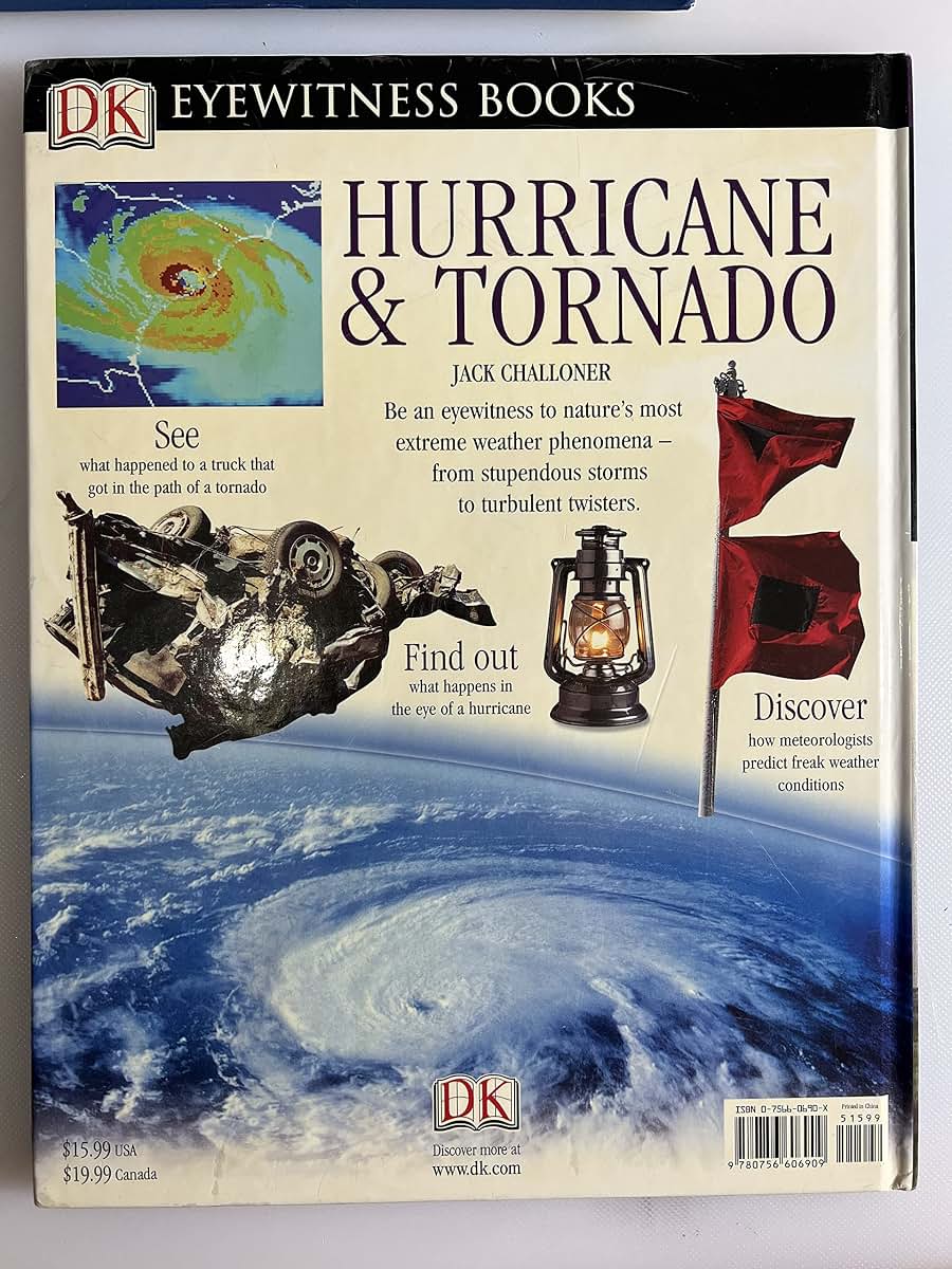 DK Eyewitness Books: Hurricane & Tornado
