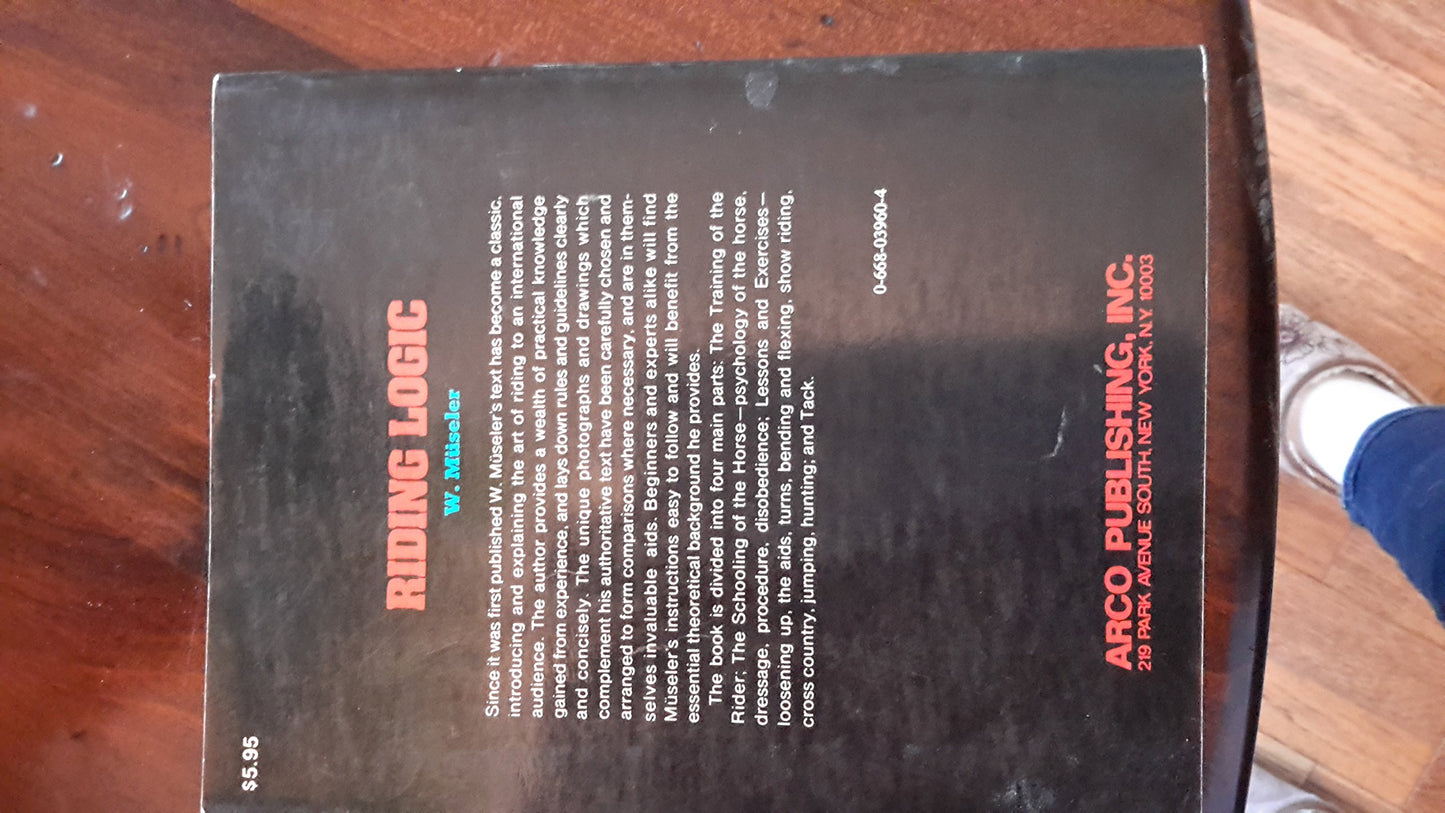 Riding Logic (English and German Edition) by Museler, Wilhel