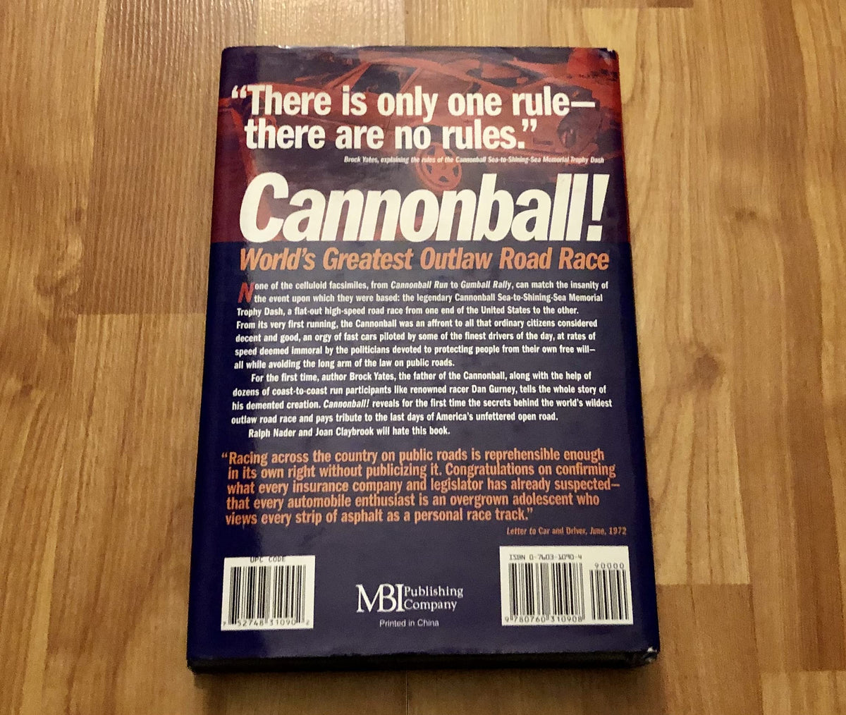 Cannonball!: World's Greatest Outlaw Road Race