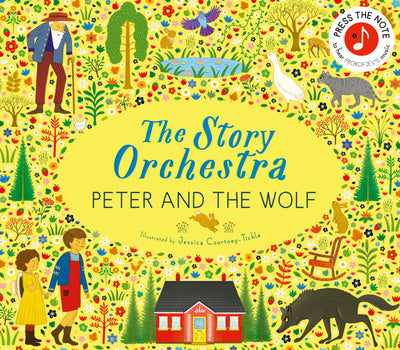 The Story Orchestra: Peter and the Wolf: Press the note to hear Prokofiev's music