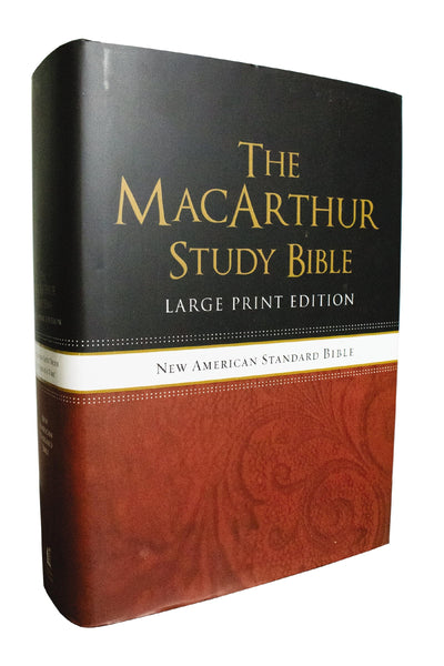 The NASB, MacArthur Study Bible, Large Print, Hardcover, Thu