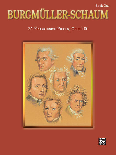 Burgmller-Schuam, Bk 1: 25 Progressive Pieces, Opus 100 (Schaum Master Composer Series, Bk 1)