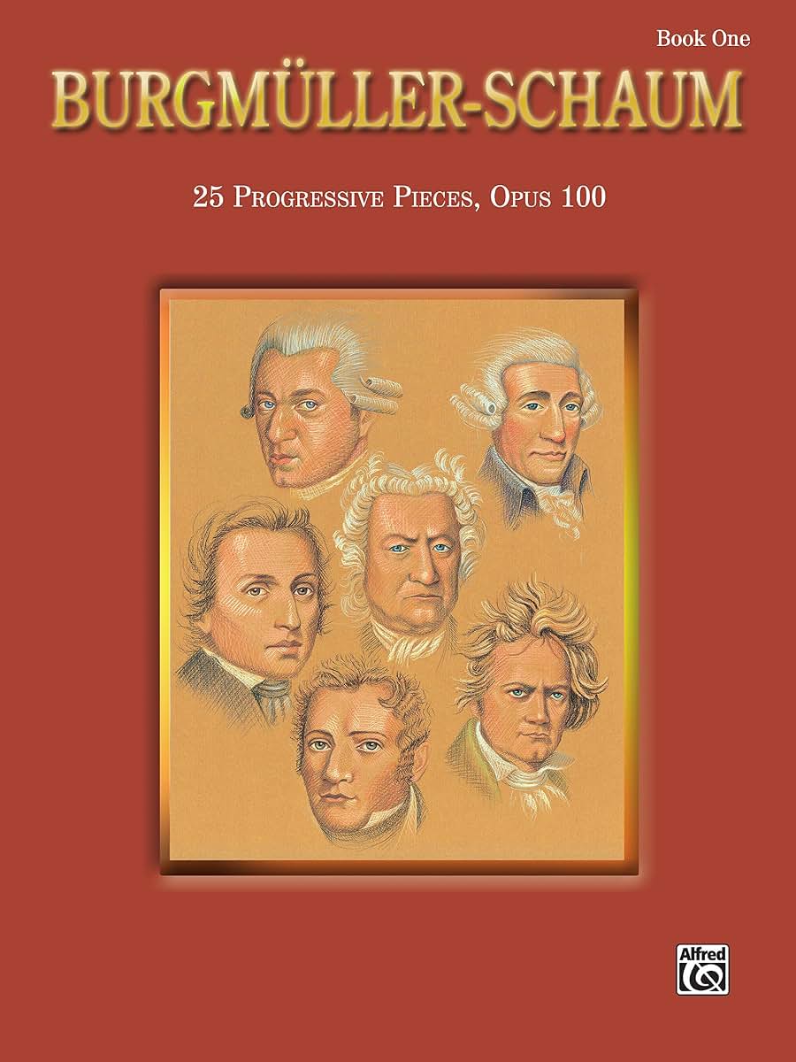 Burgmller-Schuam, Bk 1: 25 Progressive Pieces, Opus 100 (Schaum Master Composer Series, Bk 1)