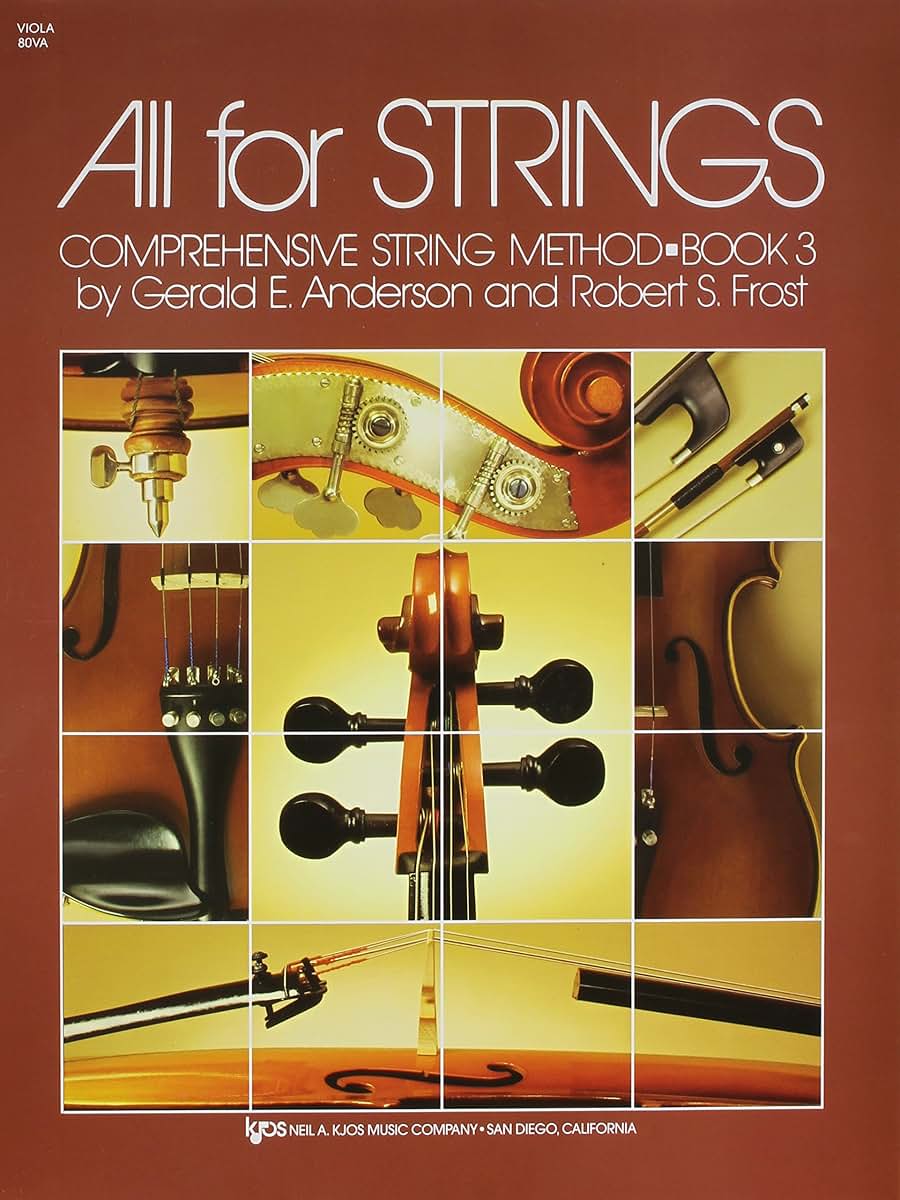 80VA - All for Strings - Book 3 - Viola