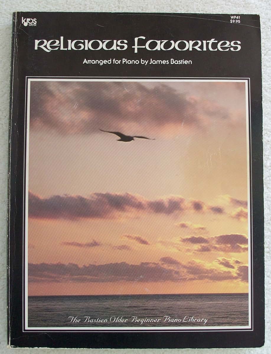 WP41 - Religious Favorites - Bastien Older Beginner Piano Library