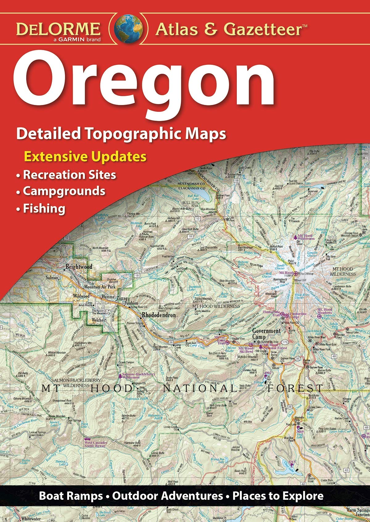 Oregon (Delorme Atlas & Gazetteer)