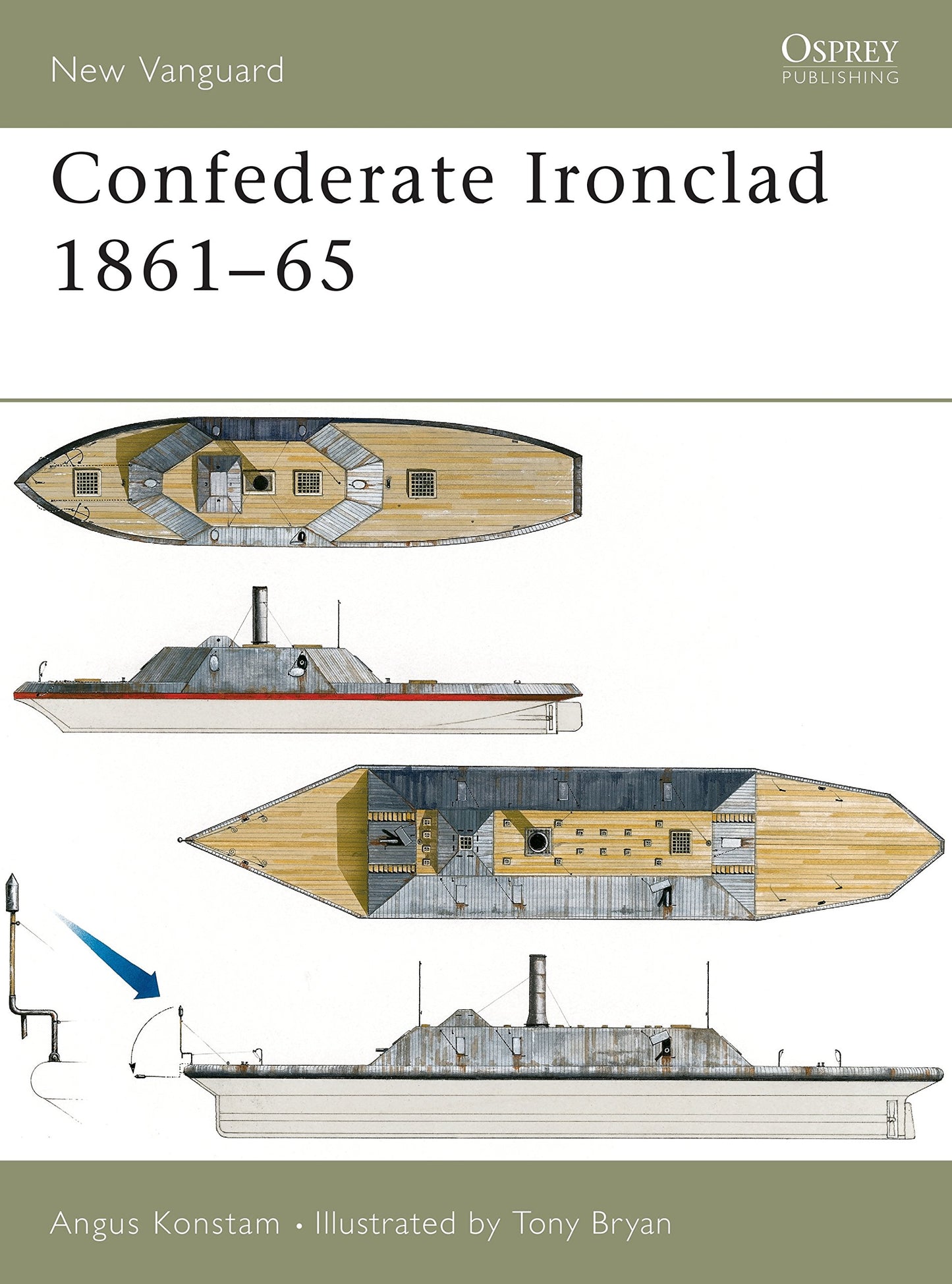 Confederate Ironclad 1861-65 (New Vanguard)