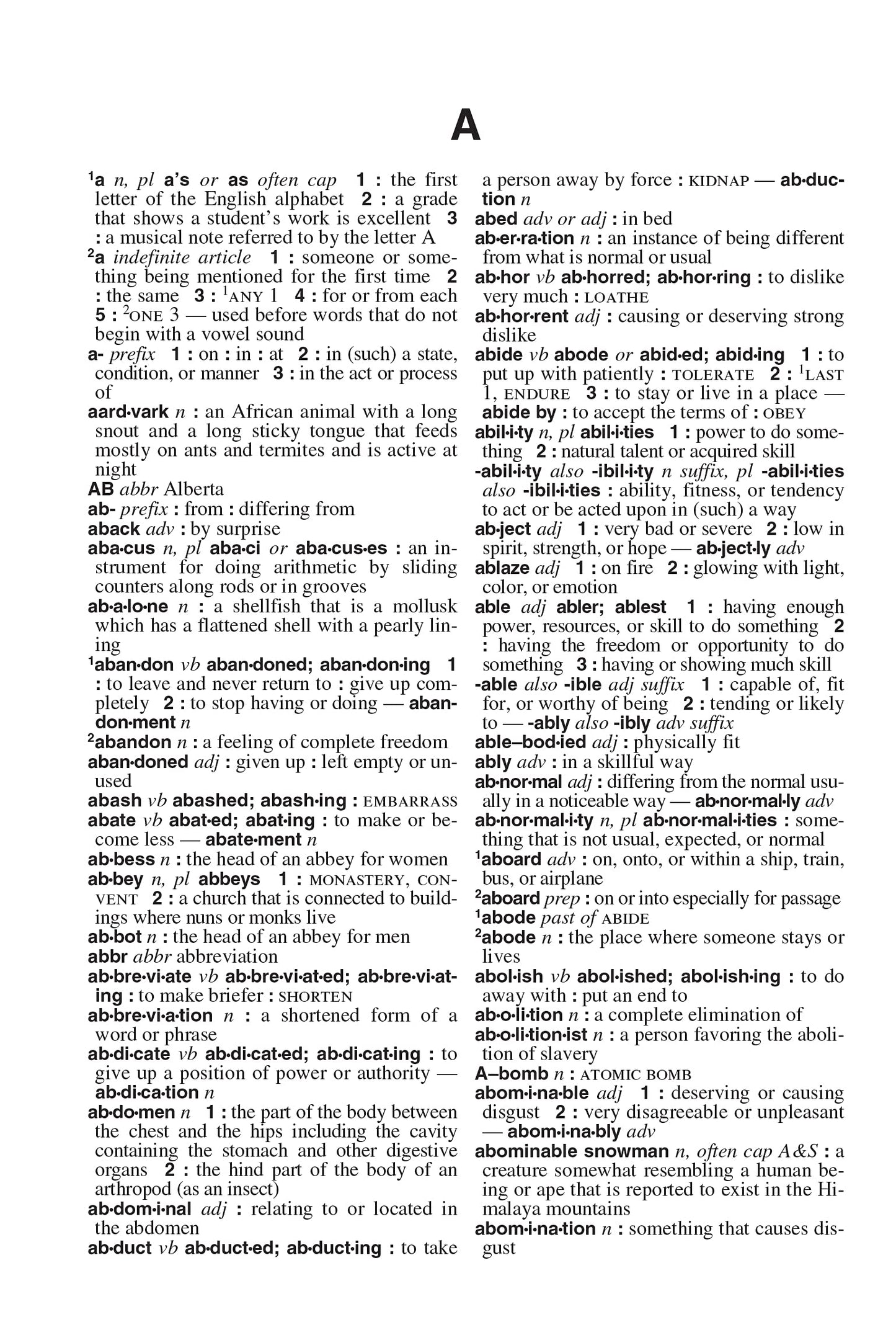 Webster's Dictionary for Students, Sixth Edition - Newest Edition