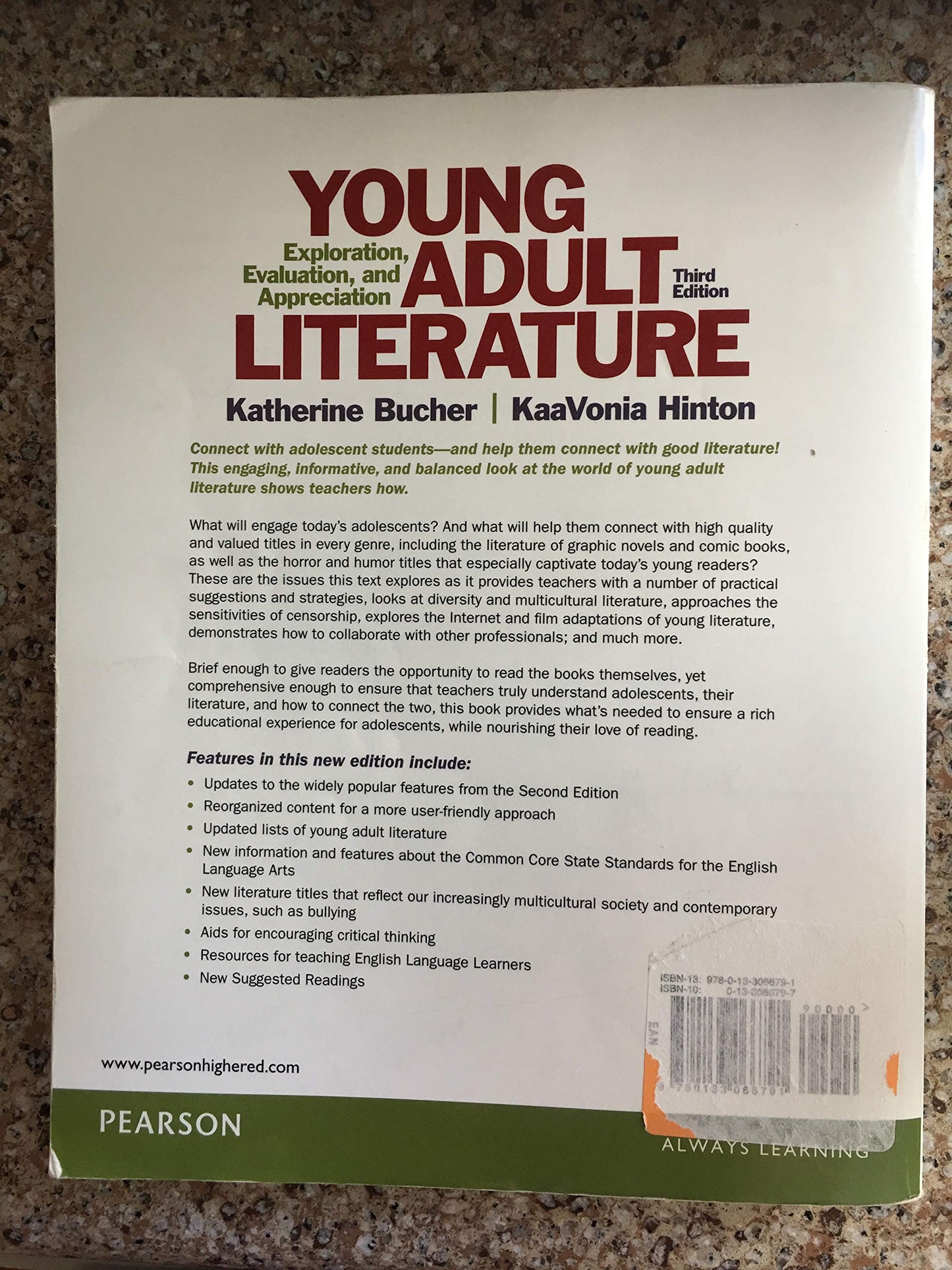 Young Adult Literature: Exploration, Evaluation, and Appreciation