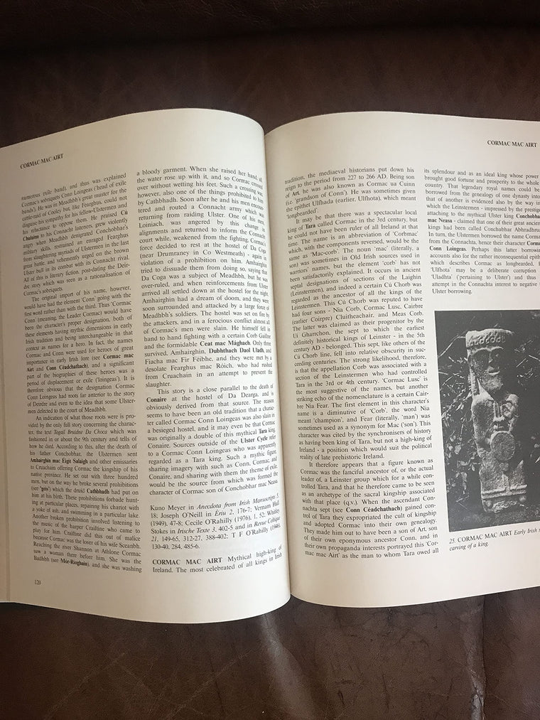 Myth, Legend, and Romance: An Encyclopaedia of Irish Folk Tradition — back cover