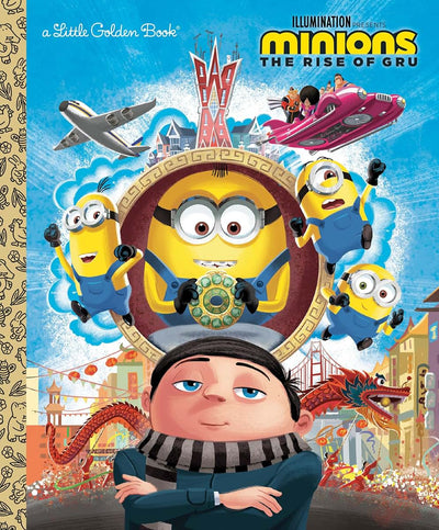 Minions: The Rise of Gru Little Golden Book by Lewman, David