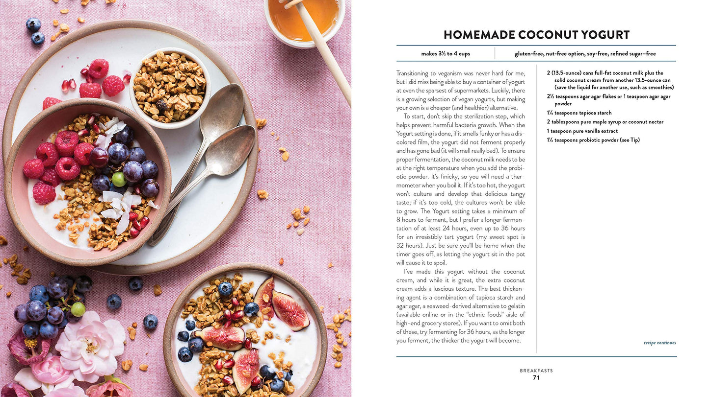 The Vegan Instant Pot Cookbook: Wholesome, Indulgent Plant-B