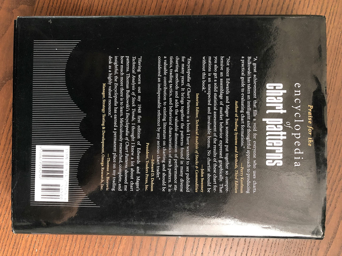 Encyclopedia of Chart Patterns (Wiley Trading)
