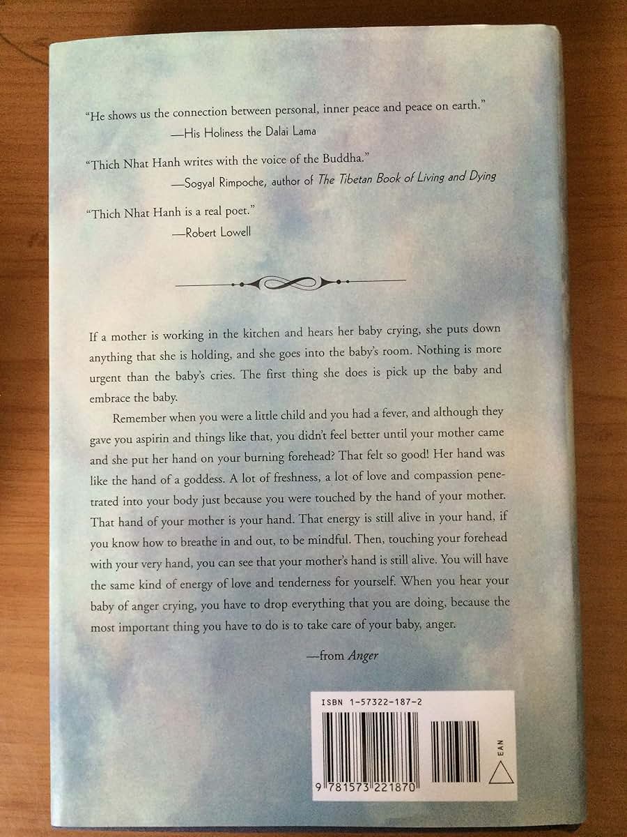 Anger: Wisdom for Cooling the Flames by Thich Nhat Hanh
