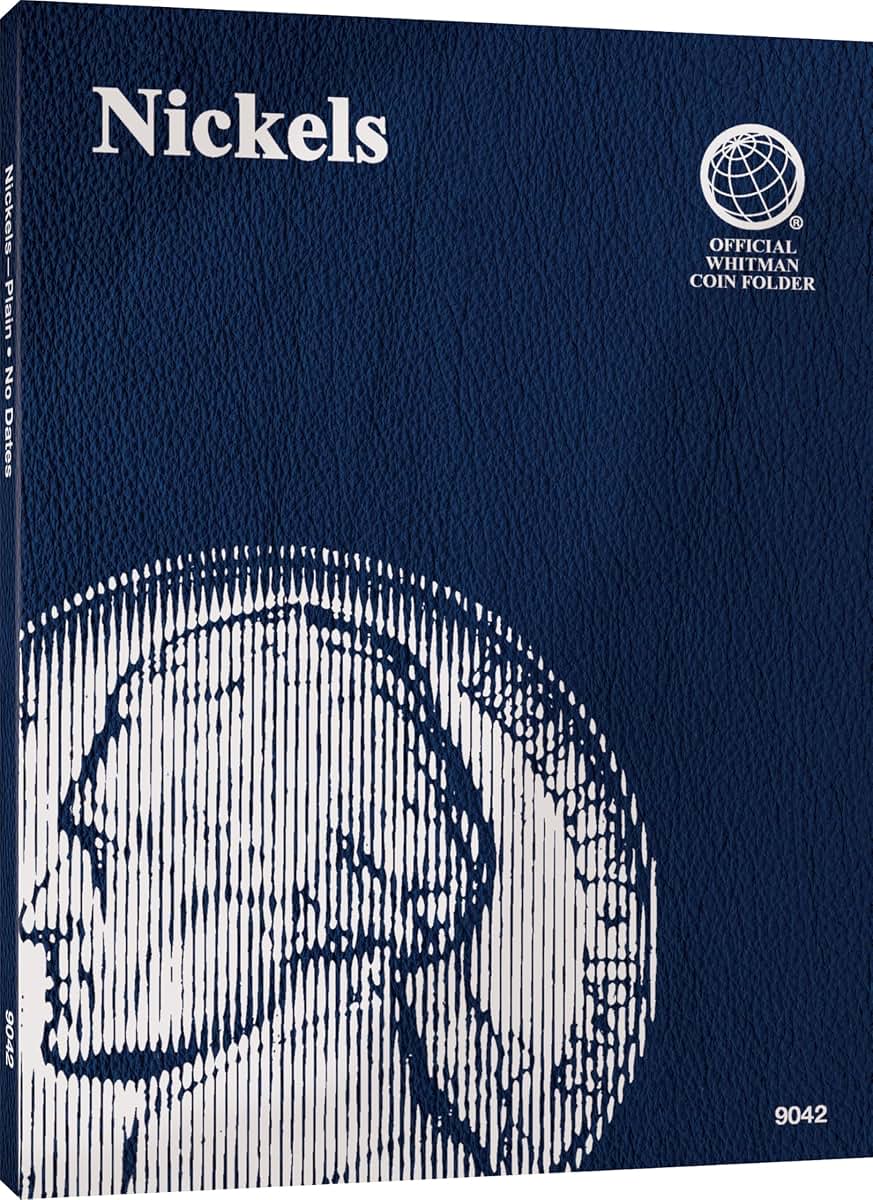 Official Whitman® Coin Folder - U.S. Nickels: Plain, No Dates