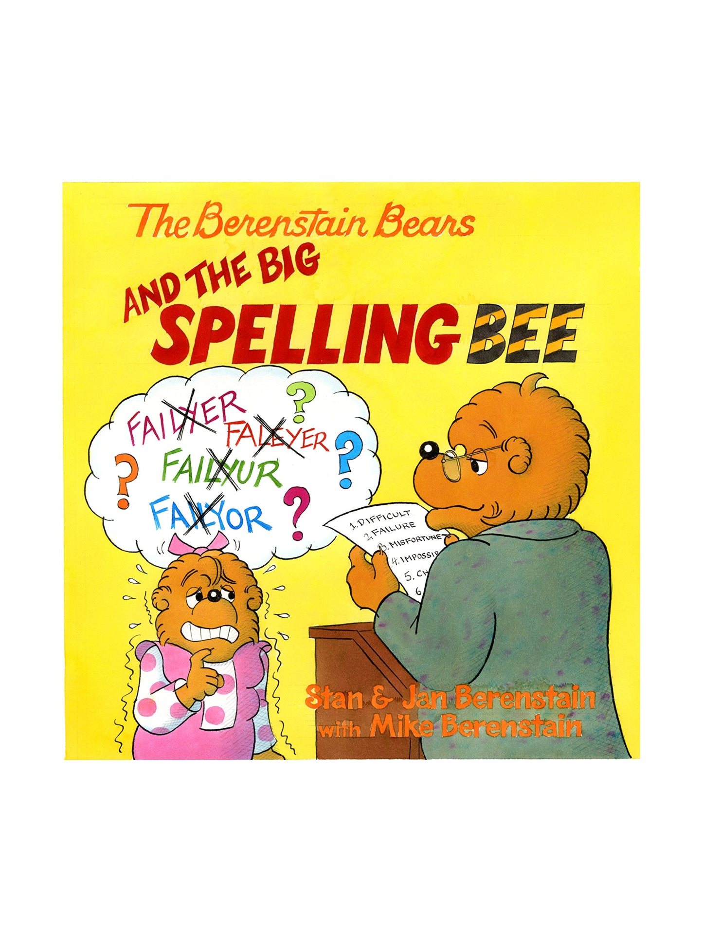 The Berenstain Bears and the Big Spelling Bee