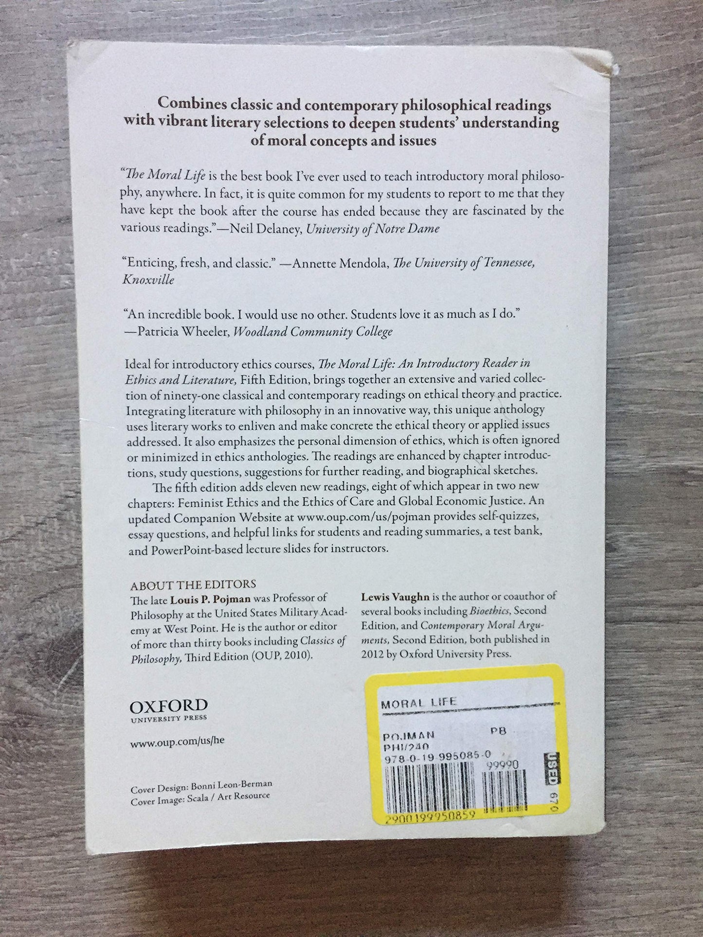 The Moral Life: An Introductory Reader in Ethics and Literat