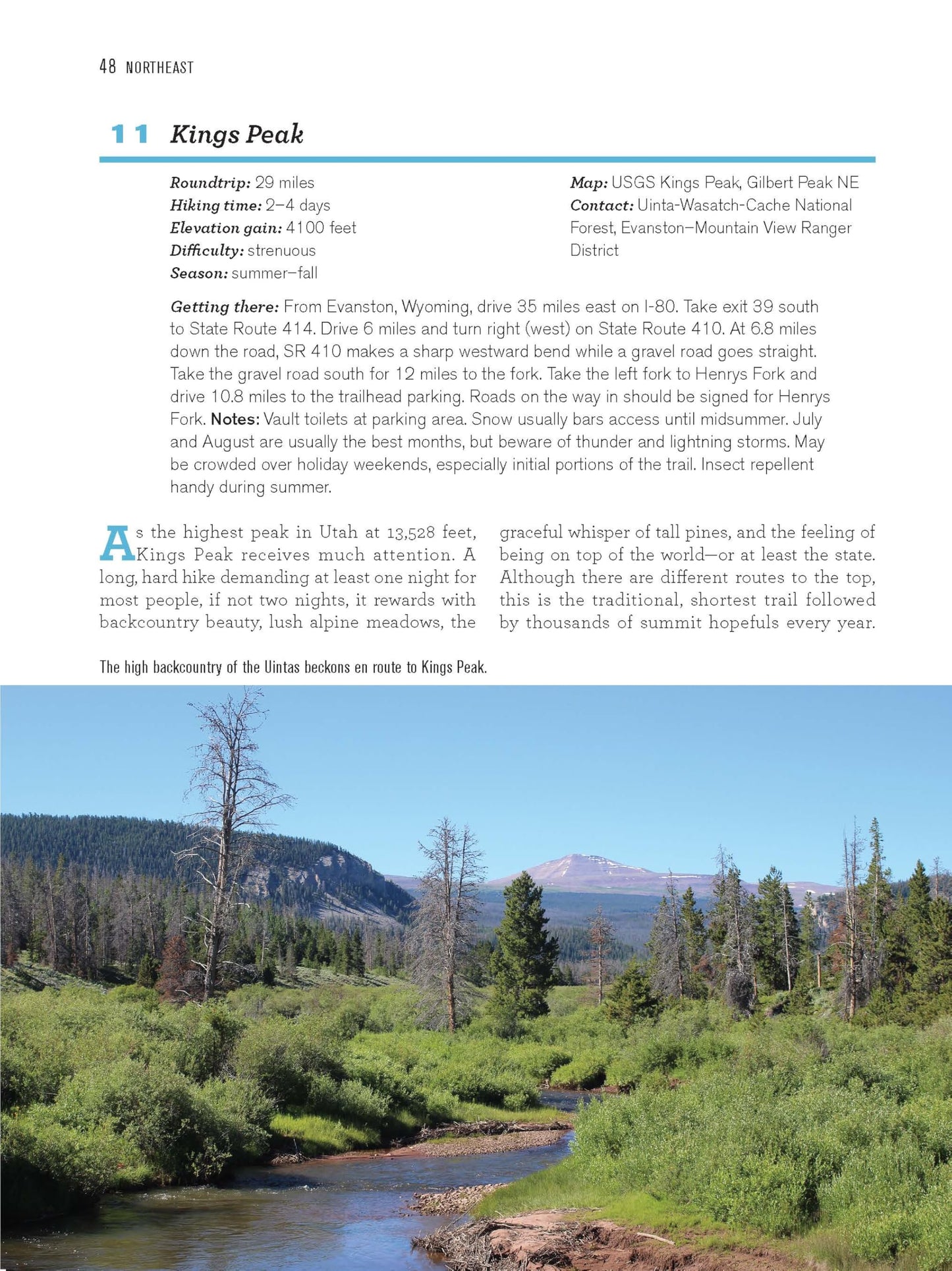 100 Classic Hikes Utah: National Parks and Monuments / National Wilderness and Recreation Areas / State Parks / Uintas / Wasatch