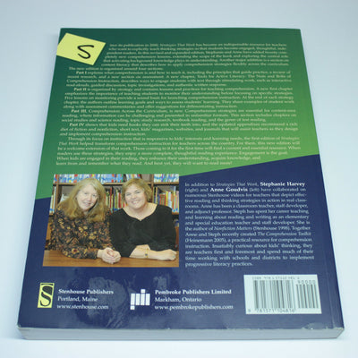 Strategies That Work: Teaching Comprehension for Understanding and Engagement