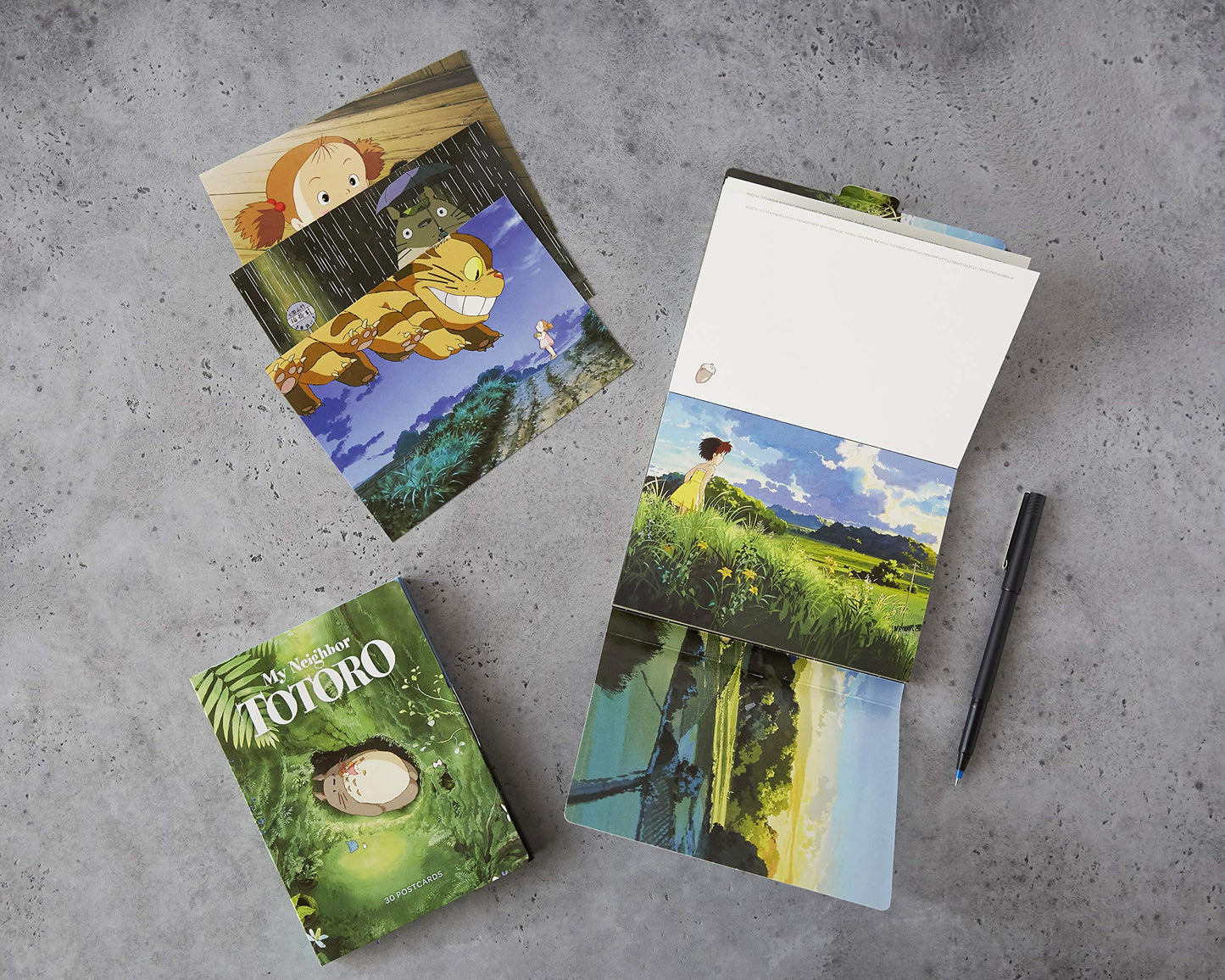 My Neighbor Totoro: 30 Postcards: (Anime Postcards, Japanese Animation Art Cards)