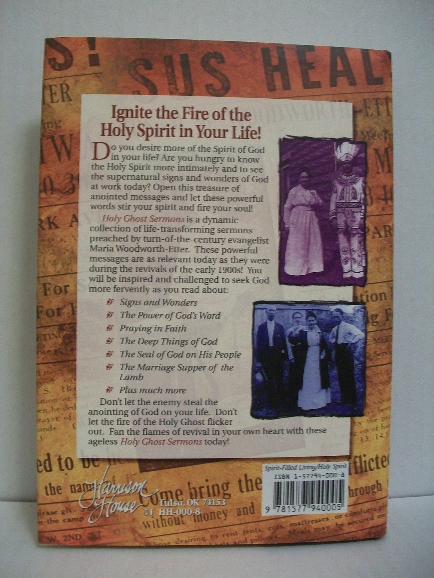 Holy Ghost Sermons: A Living Classic Book
