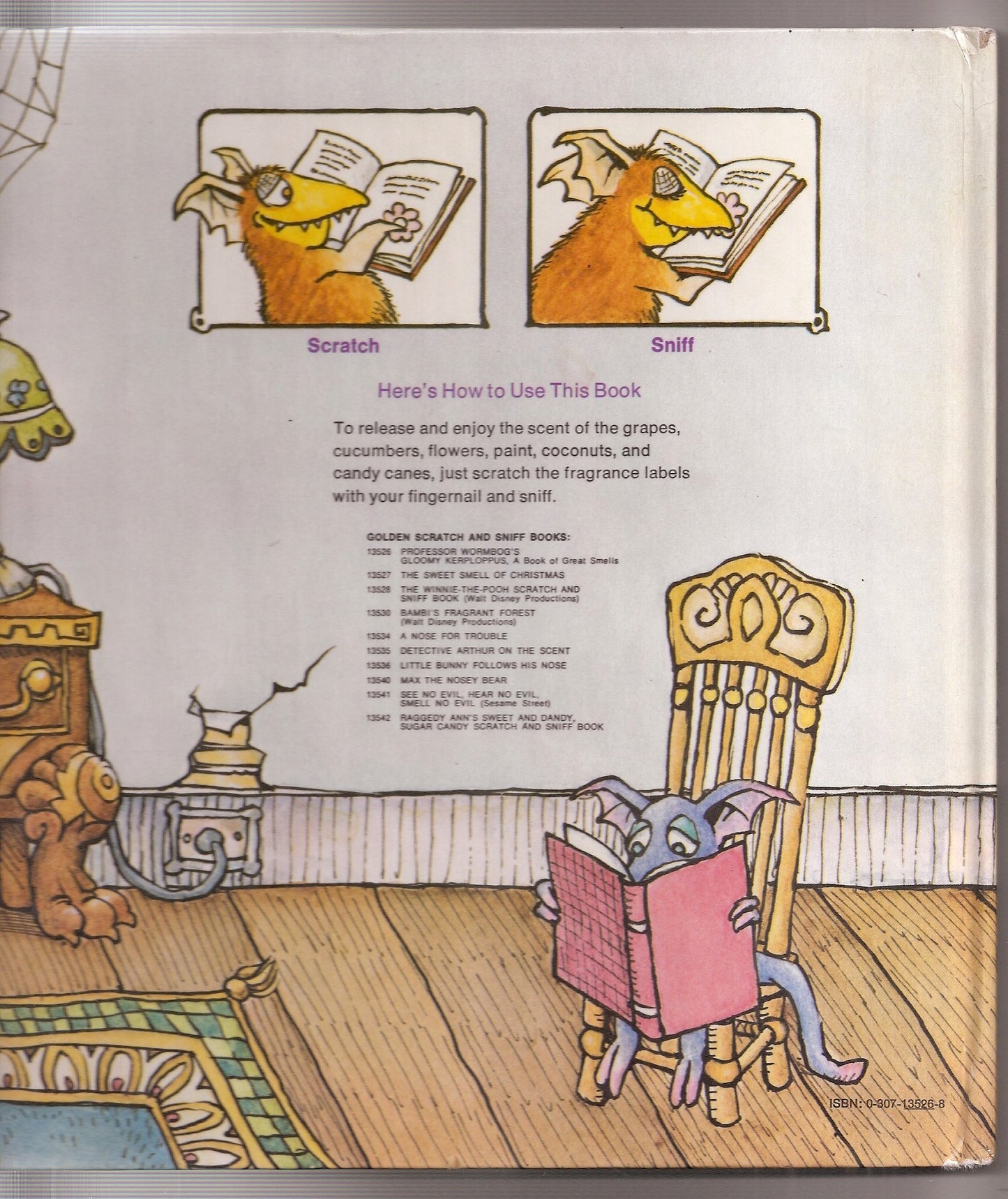 Professor Wormbog's Gloomy Kerploppus: A Book of Great Smells