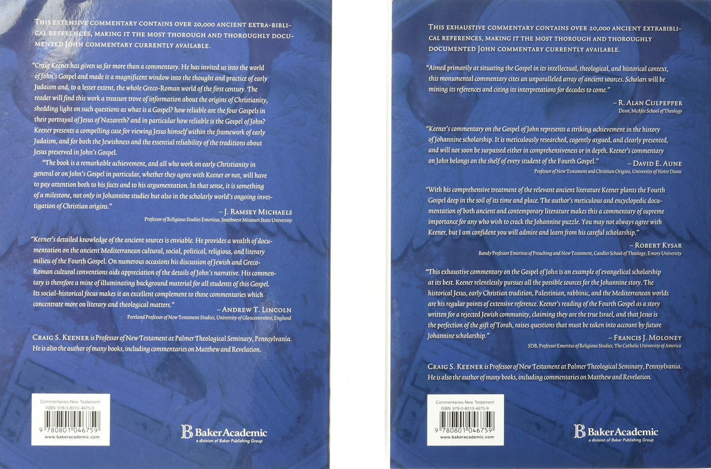 The Gospel of John, Volume One & Volume Two
