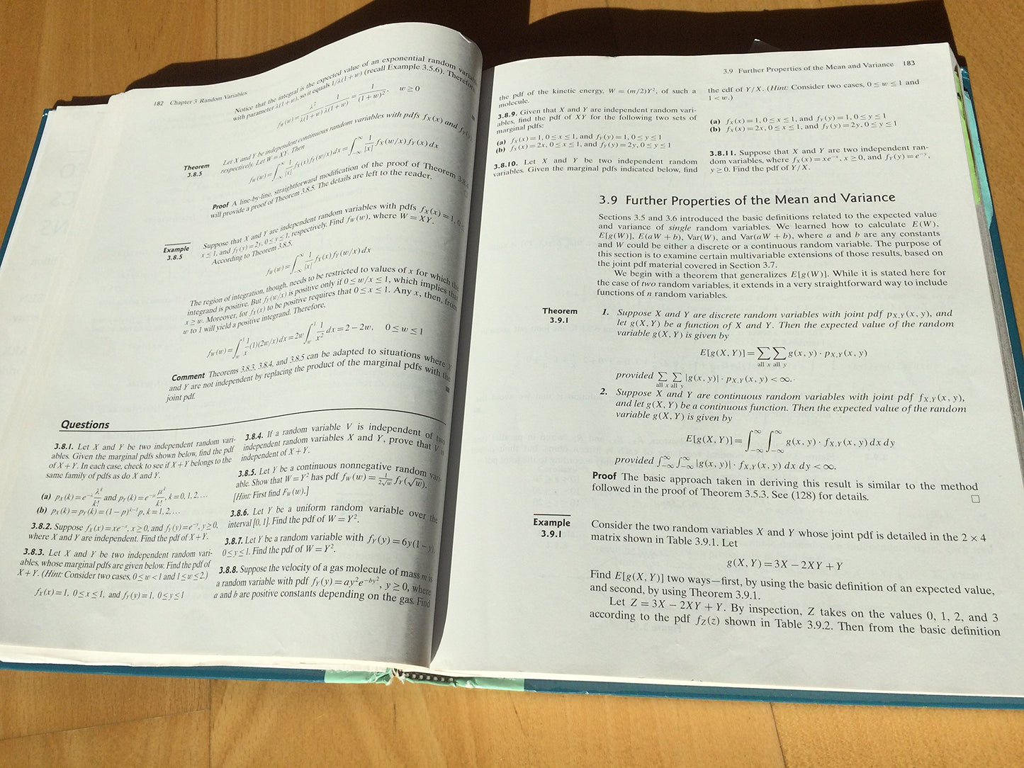 Introduction to Mathematical Statistics and Its Applications (5th Edition)