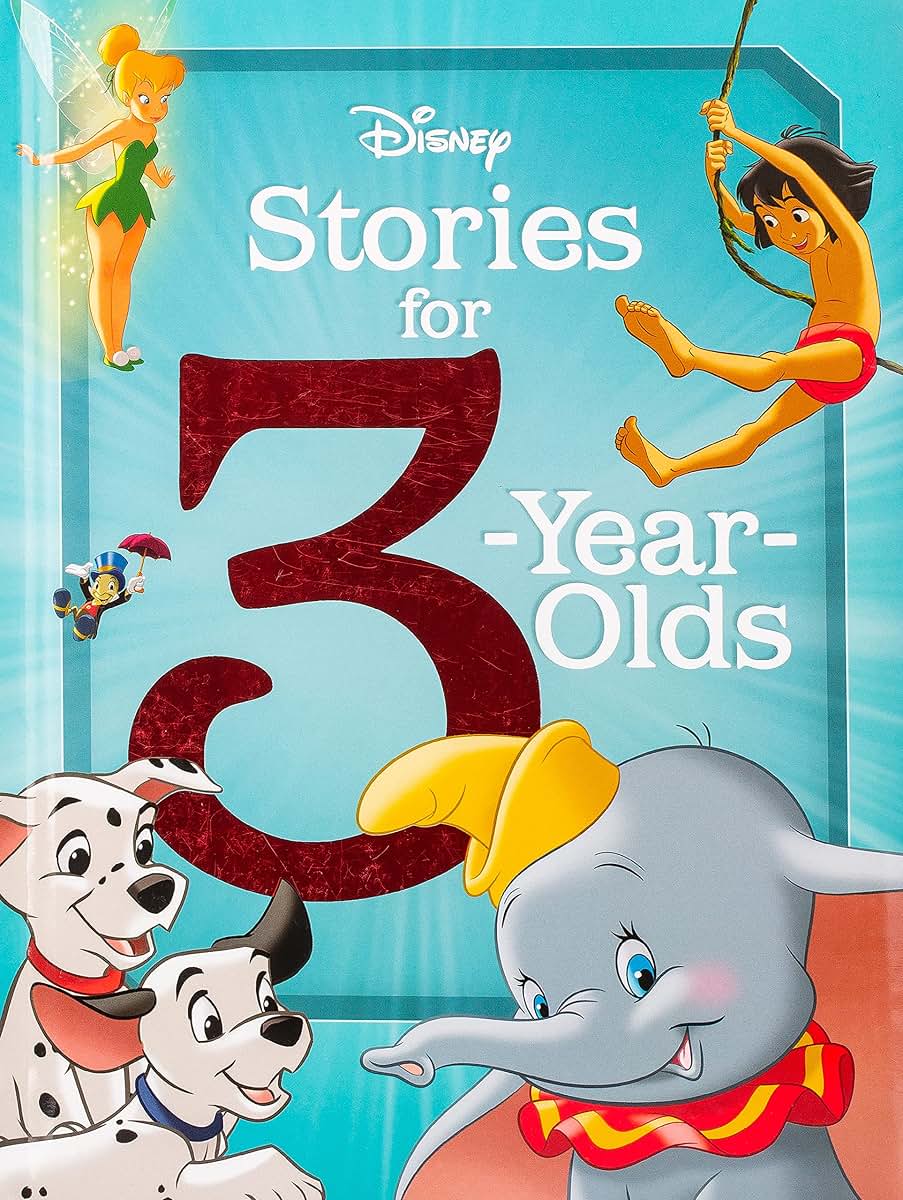 Disney Stories for 3-Year-Olds (Padded Storybooks)
