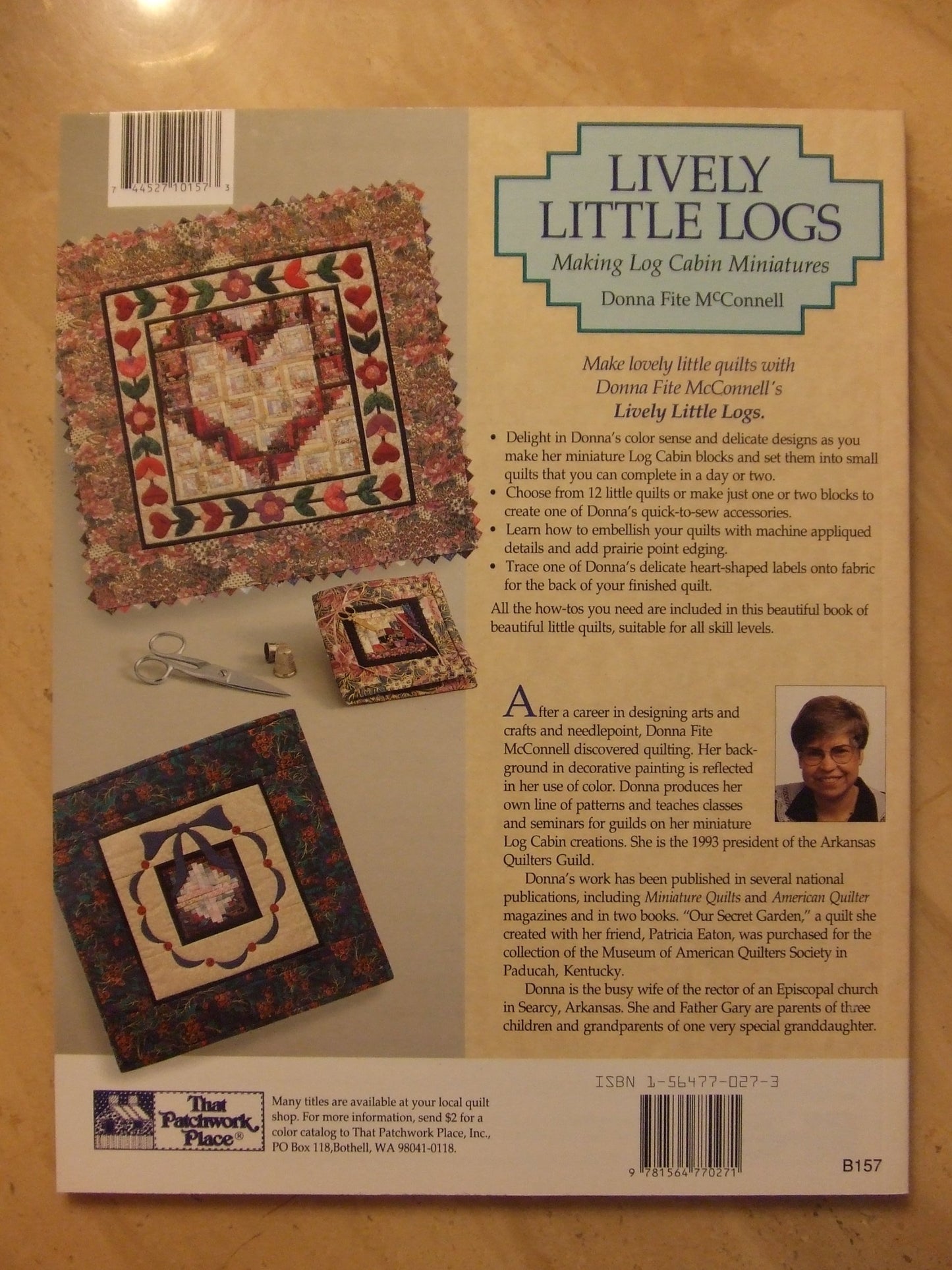Lively Little Logs: Making Log Cabin Miniatures (Designer)