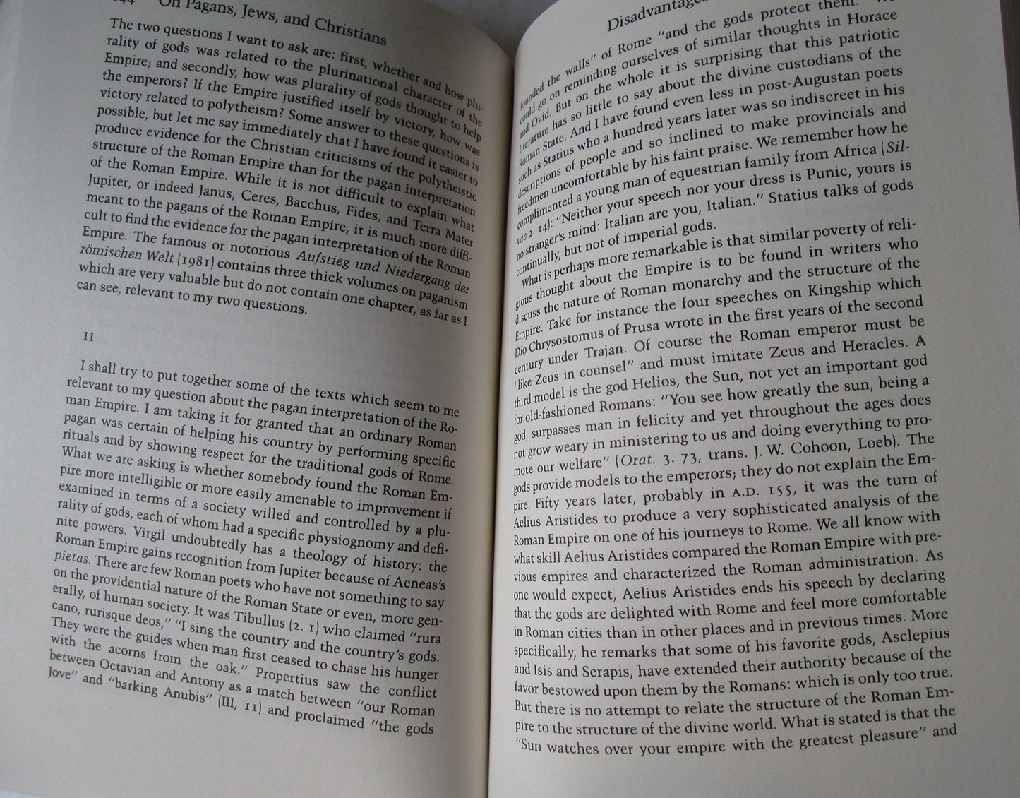 On Pagans, Jews, and Christians