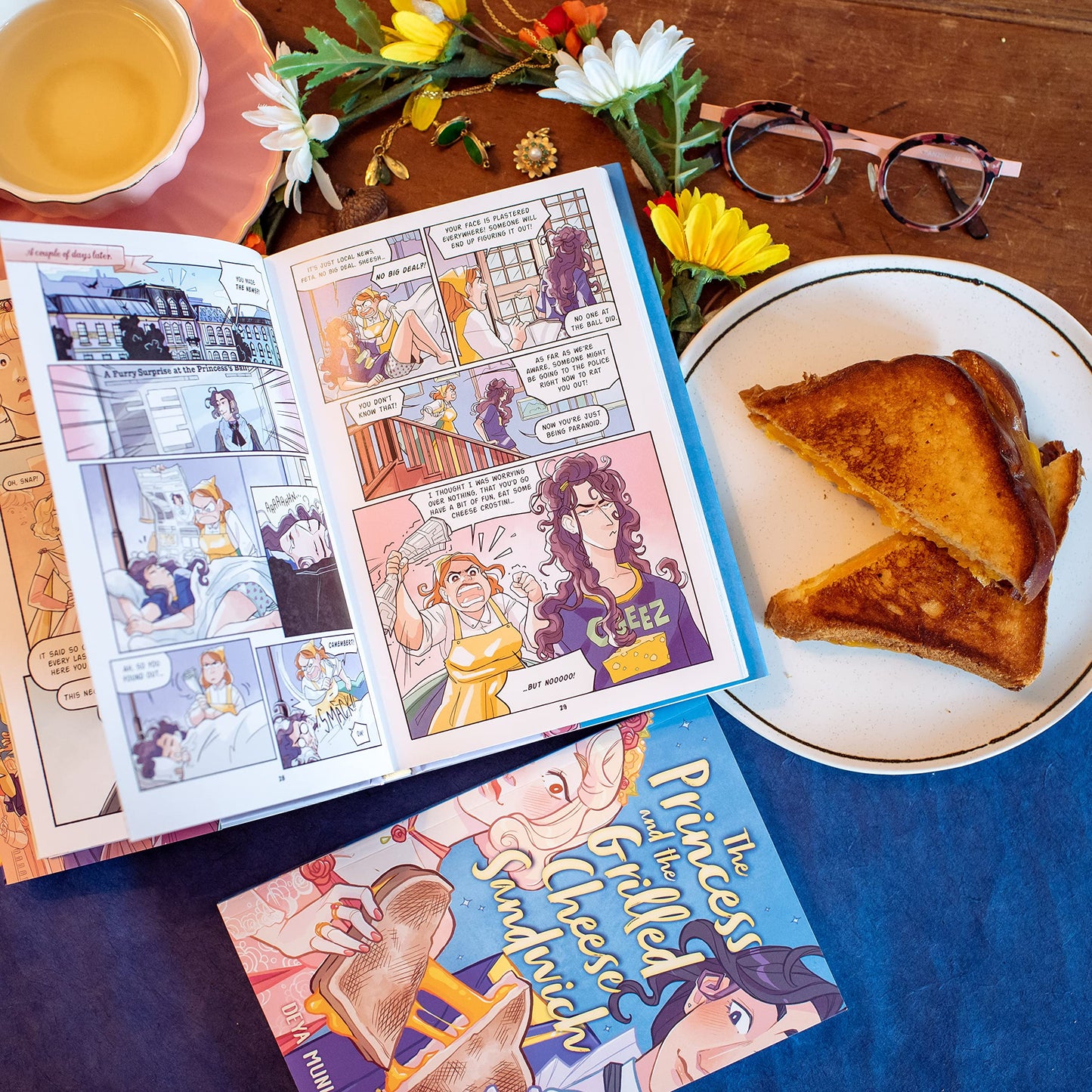 The Princess and the Grilled Cheese Sandwich (A Graphic Novel)