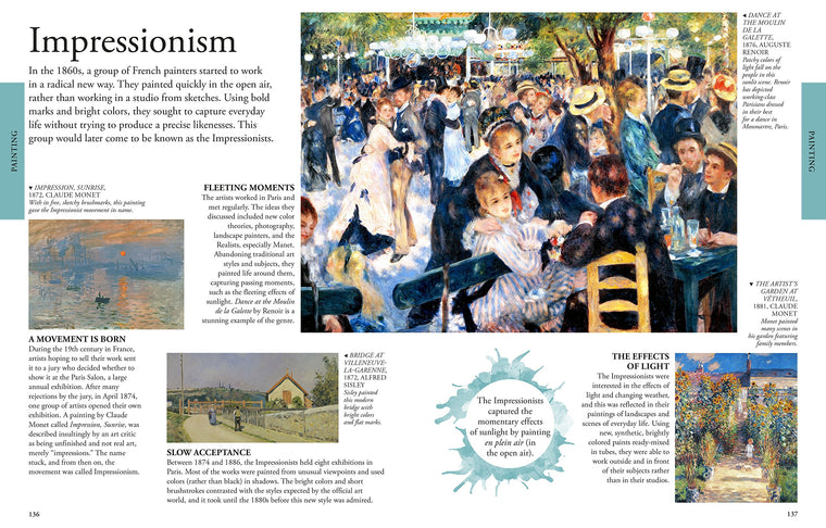 The Arts: A Visual Encyclopedia of Art History (DK Children's Visual Encyclopedias) — back cover