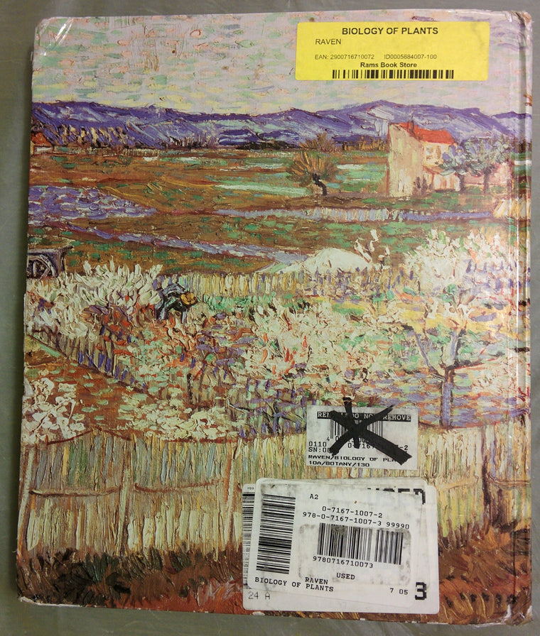 Biology of Plants, 7th Edition — back cover