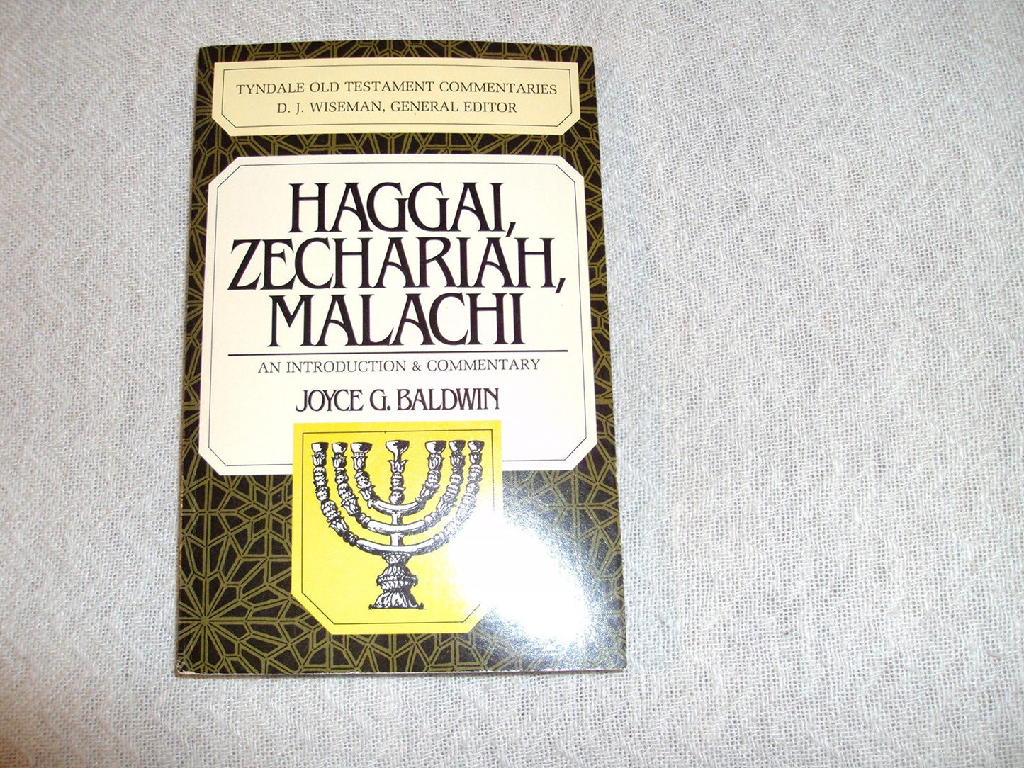 Haggai, Zechariah, Malachi: An Introduction & Commentary (The Tyndale Old Testament Commentary Series)